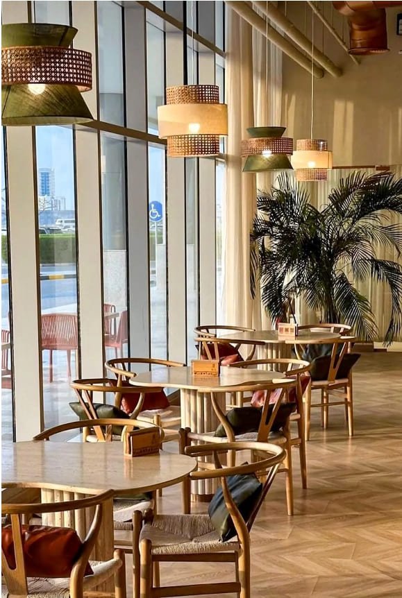 Restaurant & Cafe Fit Out UAE | Abstract Boho Interior Design Fujairah