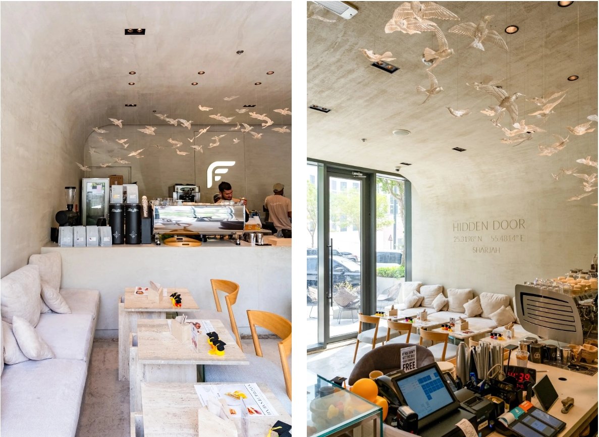 Cafe Fit Out Al Jada, Sharjah | FLI Cafe Interior Design & Execution - Image 3