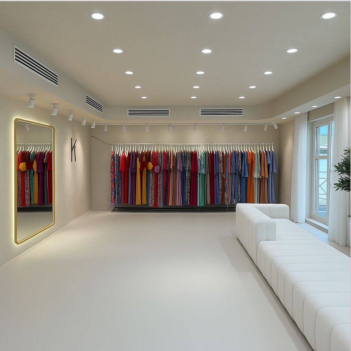 Boutique Fit Out Dubai | JK Fashion Luxury Retail Interior Fitout - Image 11
