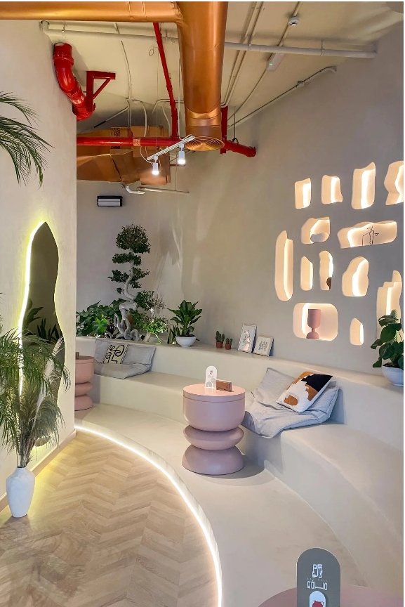 Restaurant & Cafe Fit Out UAE | Abstract Boho Interior Design Fujairah - Image 4