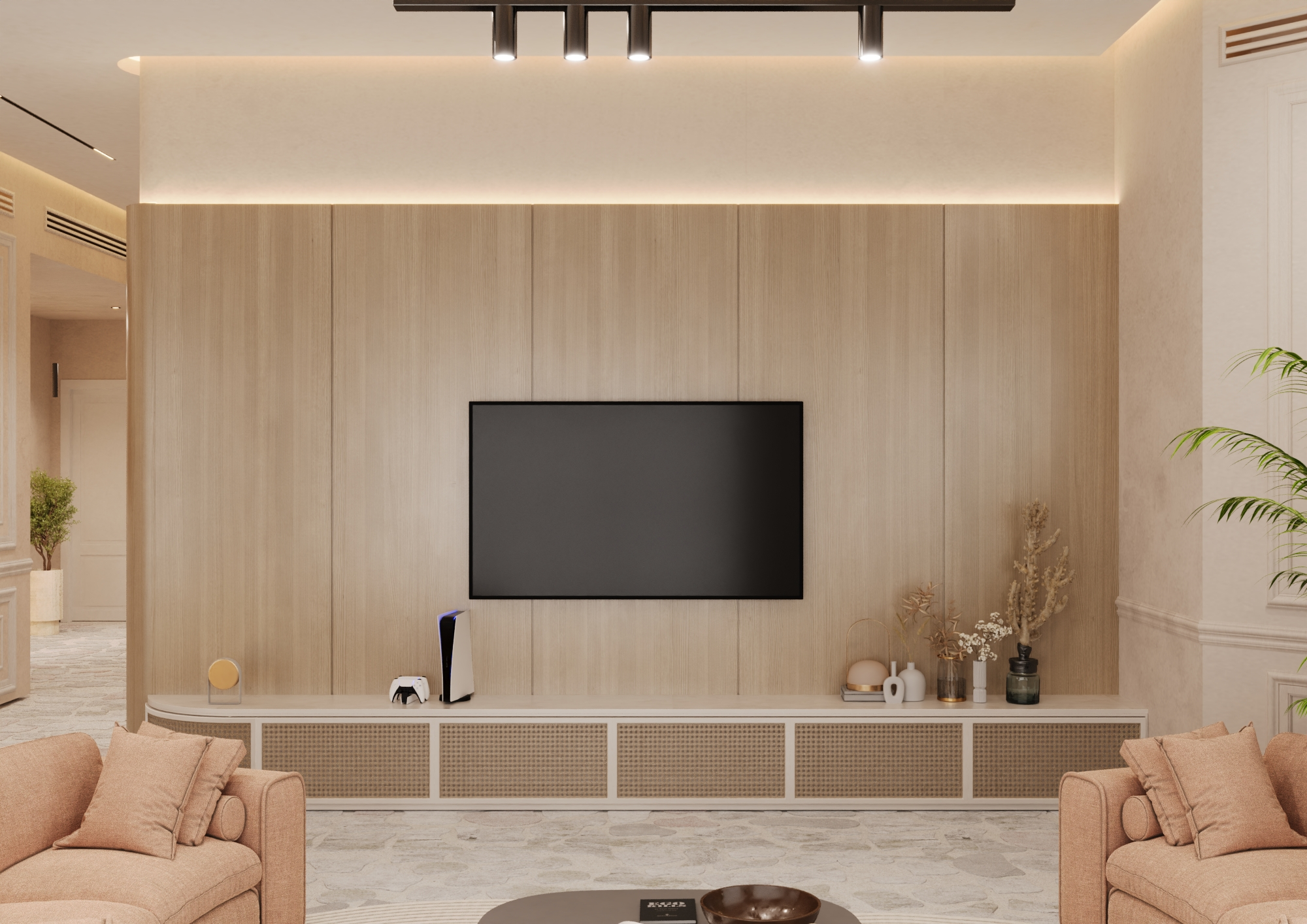 تصميم وتنفيذ فيلا في الشارقة | تصميم داخلي وتشطيبات فاخرة - Image 9