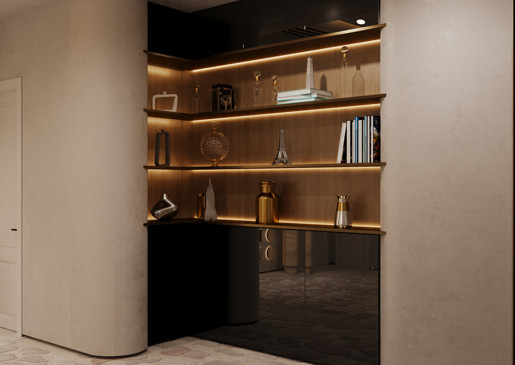 تصميم وتنفيذ فيلا في الشارقة | تصميم داخلي وتشطيبات فاخرة - Image 2